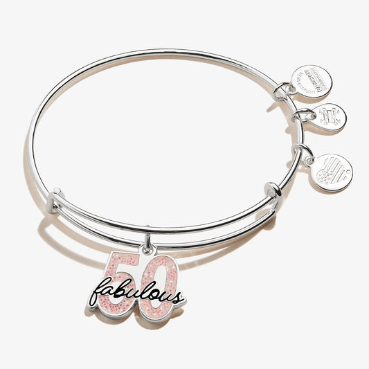 'Fabulous 50' Charm Bangle - Hello Beautiful BoutiqueBraceletsALEX AND ANI