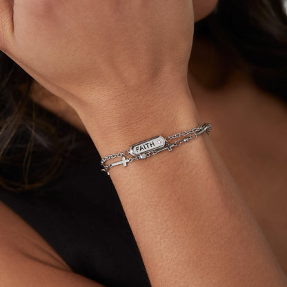 Faith Stranded™ Bracelet Set - Hello Beautiful BoutiqueBraceletsALEX AND ANI