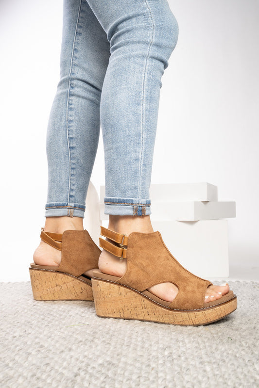 Falling Hard Wedge - Hello Beautiful BoutiqueShoesCorky's