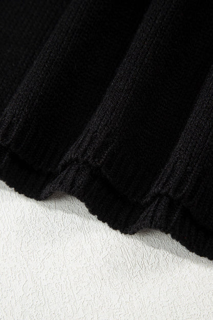 Faye Backless Bubble Sleeve Sweater - Hello Beautiful BoutiqueSweatersThreaded Pear