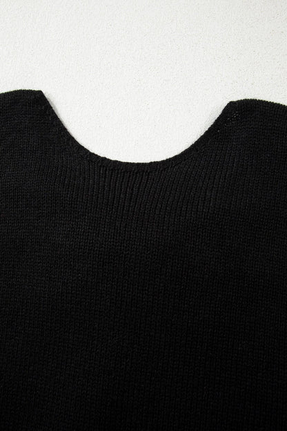 Faye Backless Bubble Sleeve Sweater - Hello Beautiful BoutiqueSweatersThreaded Pear