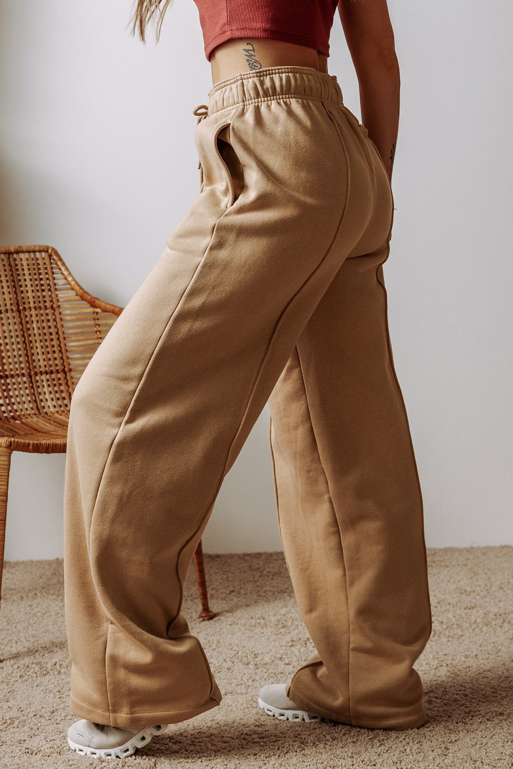 Felicity Waistband Wide Leg Pants - Hello Beautiful BoutiquePants & CulotteThreaded Pear