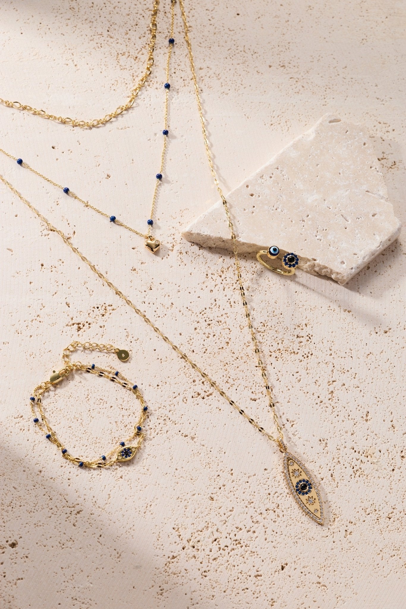 Festival Stranded™ Evil Eye Necklace - Hello Beautiful BoutiqueNecklacesALEX AND ANI