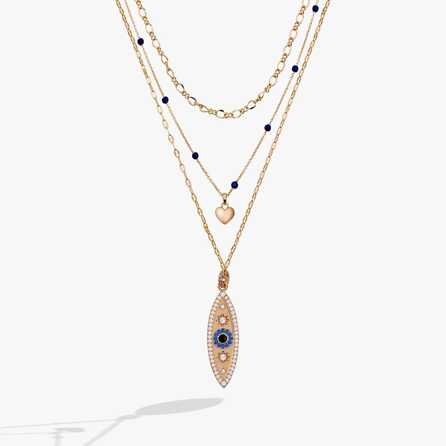 Festival Stranded™ Evil Eye Necklace - Hello Beautiful BoutiqueNecklacesALEX AND ANI
