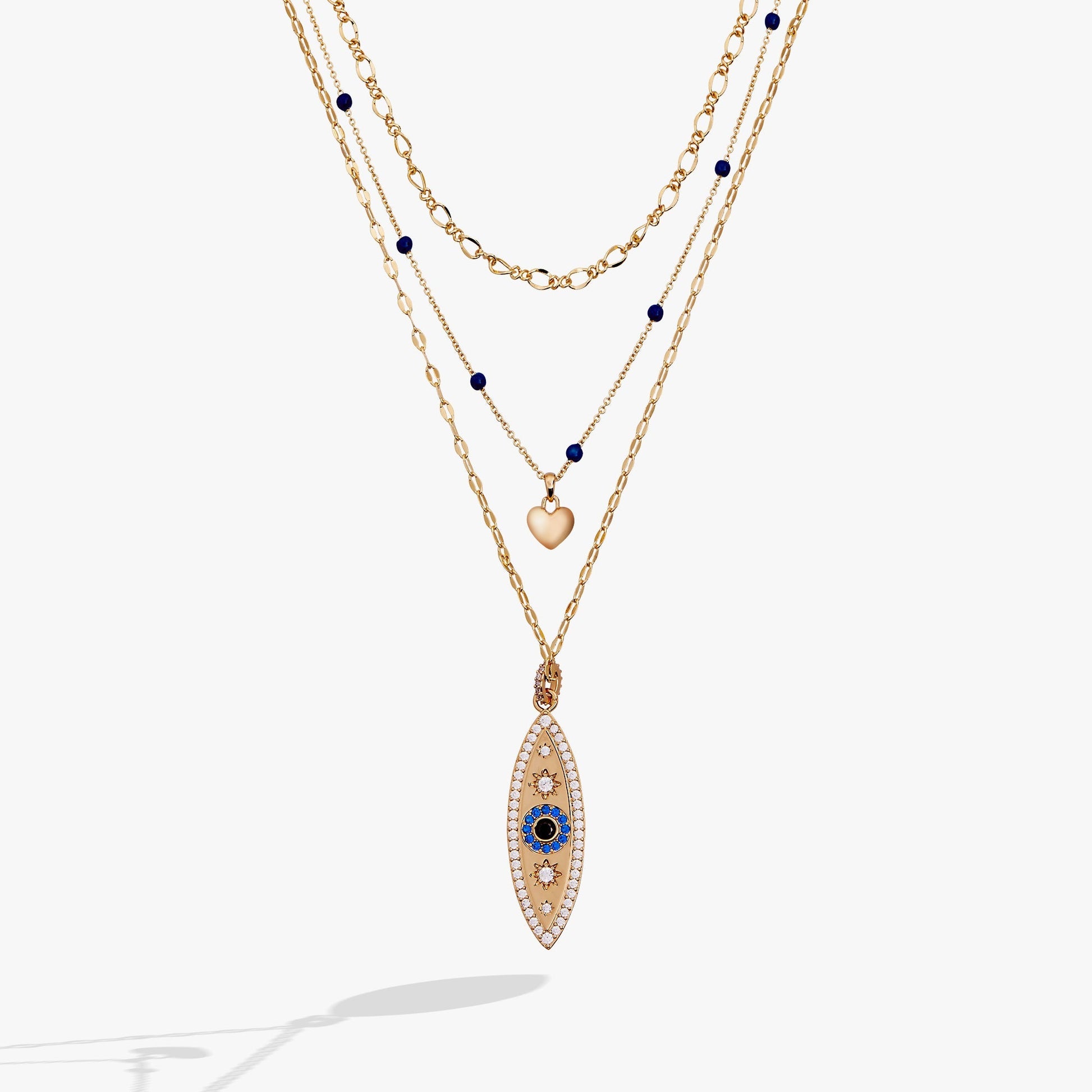 Festival Stranded™ Evil Eye Necklace - Hello Beautiful BoutiqueNecklacesALEX AND ANI
