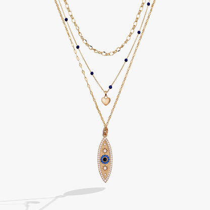 Festival Stranded™ Evil Eye Necklace - Hello Beautiful BoutiqueNecklacesALEX AND ANI