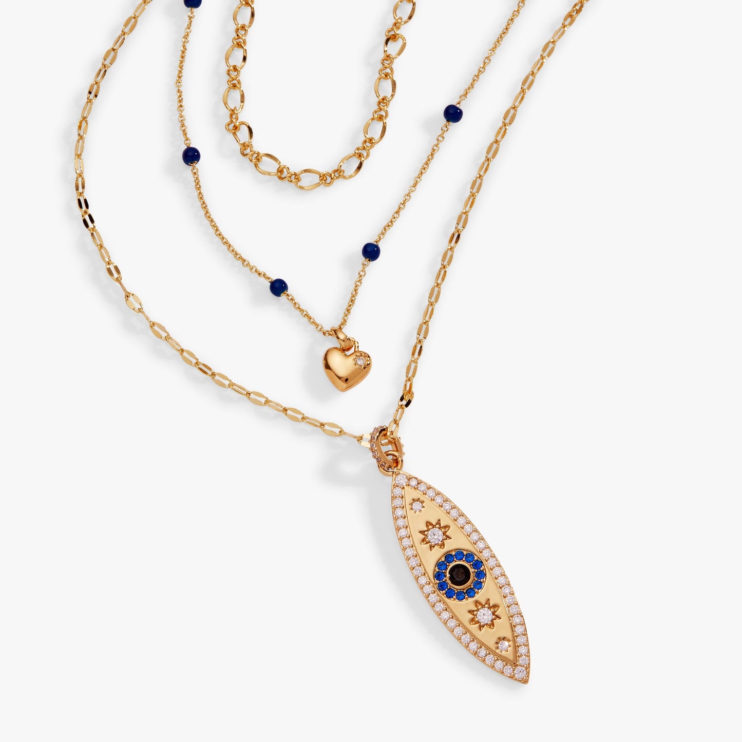Festival Stranded™ Evil Eye Necklace - Hello Beautiful BoutiqueNecklacesALEX AND ANI