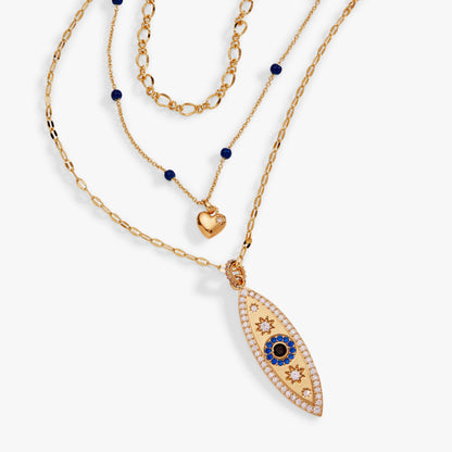 Festival Stranded™ Evil Eye Necklace - Hello Beautiful BoutiqueNecklacesALEX AND ANI