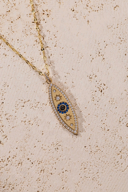 Festival Stranded™ Evil Eye Necklace - Hello Beautiful BoutiqueNecklacesALEX AND ANI