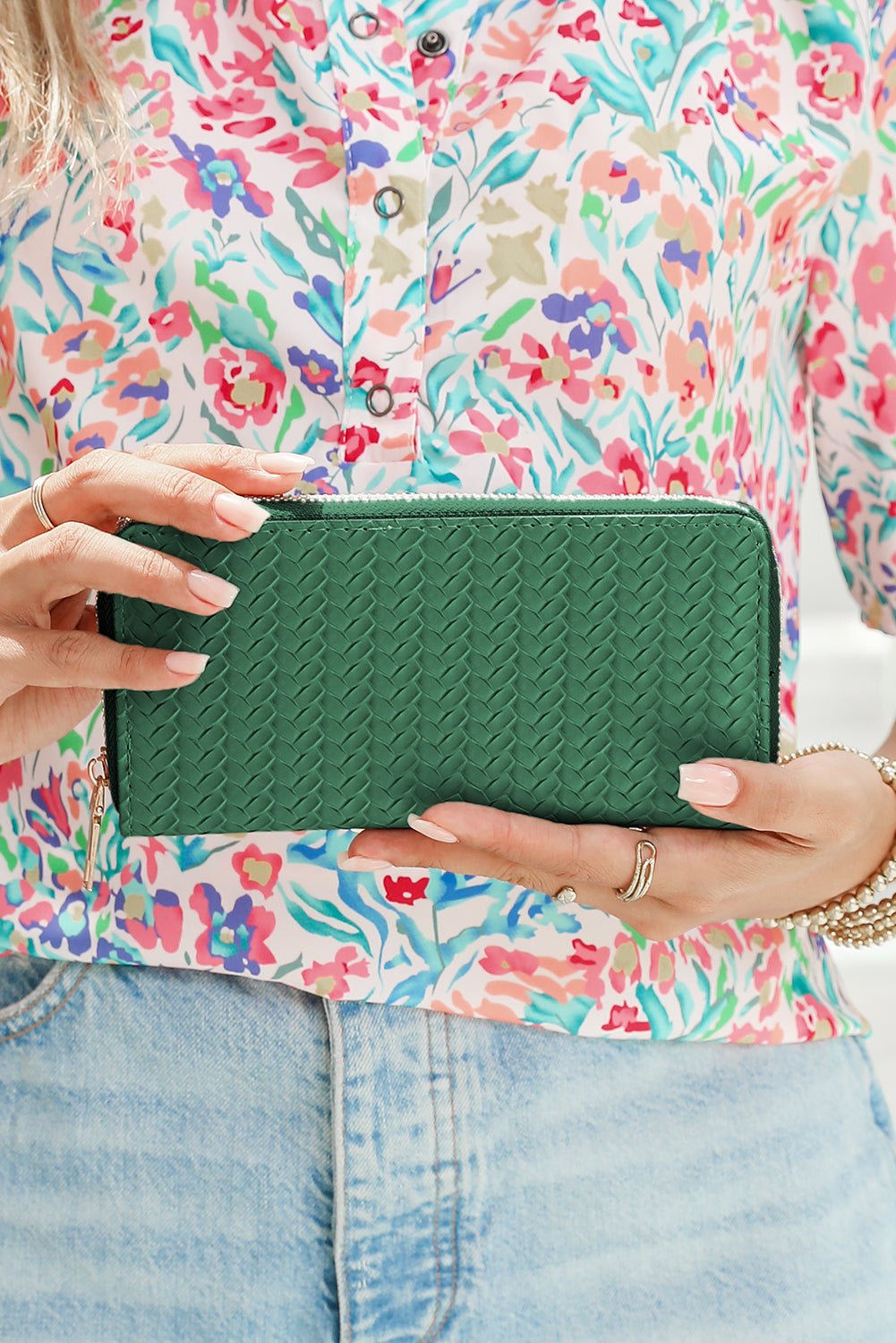 Finley Zip around Long Wallet - Hello Beautiful BoutiqueHandbagsThreaded Pear