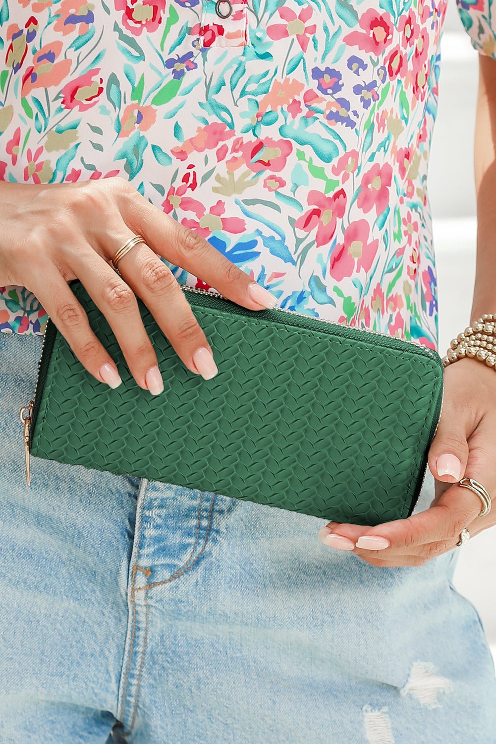 Finley Zip around Long Wallet - Hello Beautiful BoutiqueHandbagsThreaded Pear
