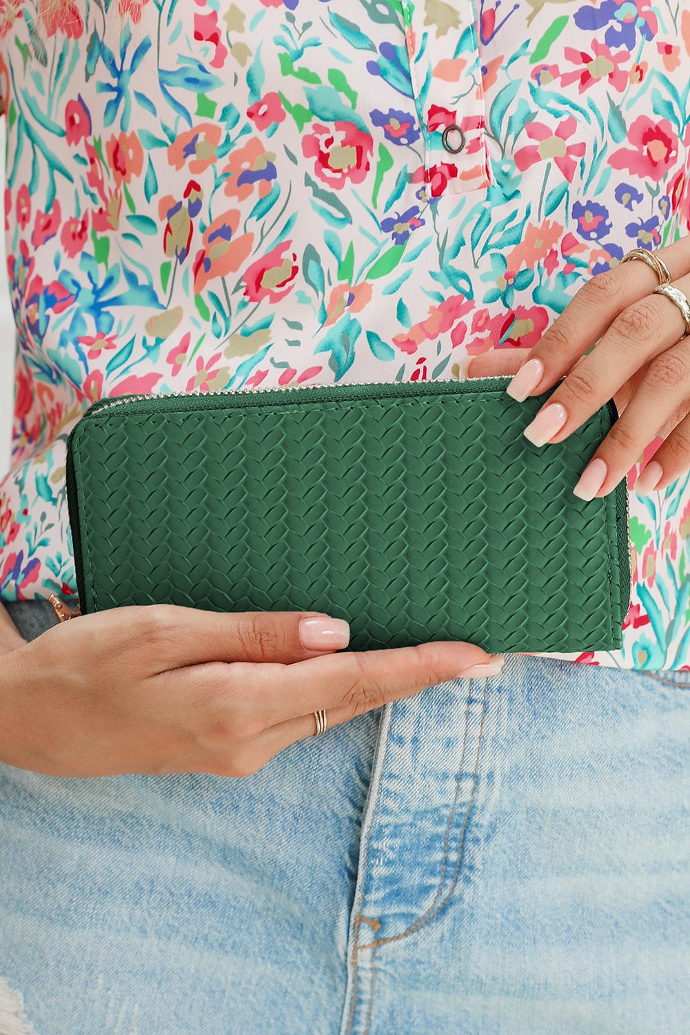 Finley Zip around Long Wallet - Hello Beautiful BoutiqueHandbagsThreaded Pear