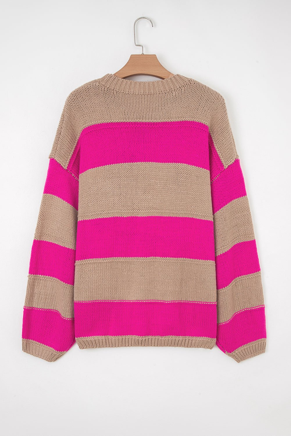 Florence Block Drop Shoulder PLUS Sweater - Hello Beautiful BoutiquePlus Size Sweaters & CardigansThreaded Pear