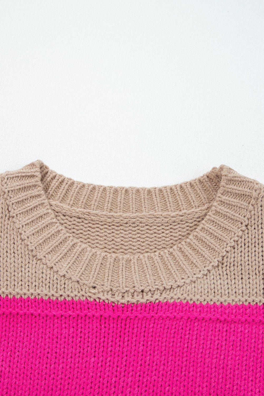 Florence Block Drop Shoulder PLUS Sweater - Hello Beautiful BoutiquePlus Size Sweaters & CardigansThreaded Pear