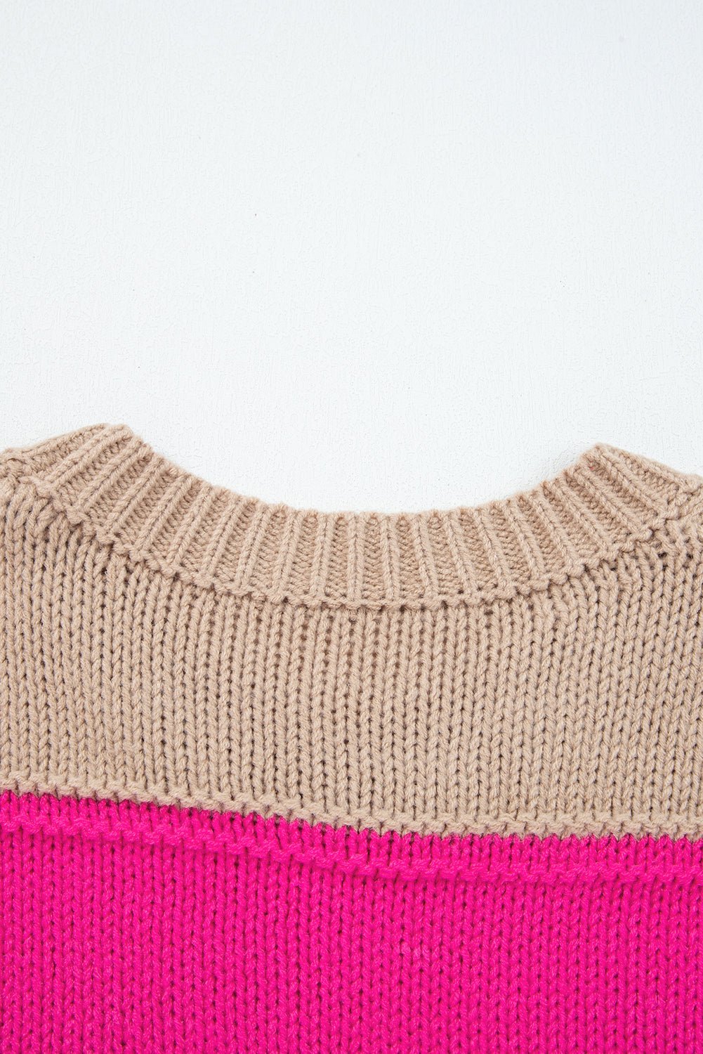 Florence Block Drop Shoulder PLUS Sweater - Hello Beautiful BoutiquePlus Size Sweaters & CardigansThreaded Pear