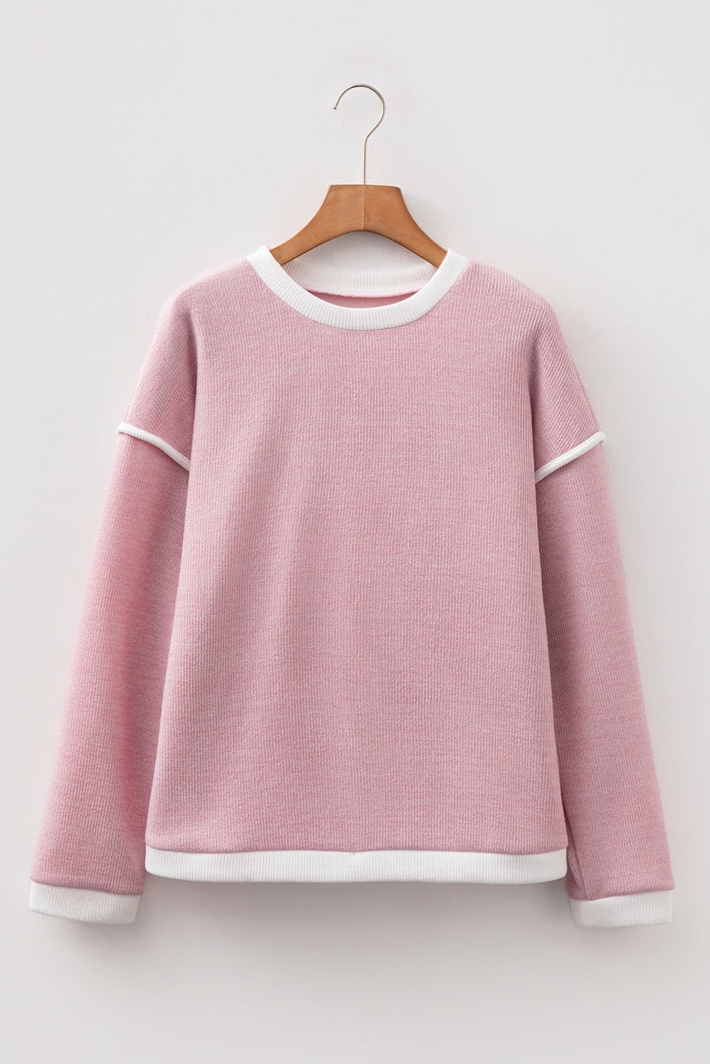 Frances Drop Shoulder Loose Top - Hello Beautiful BoutiqueLong Sleeve TopsThreaded Pear