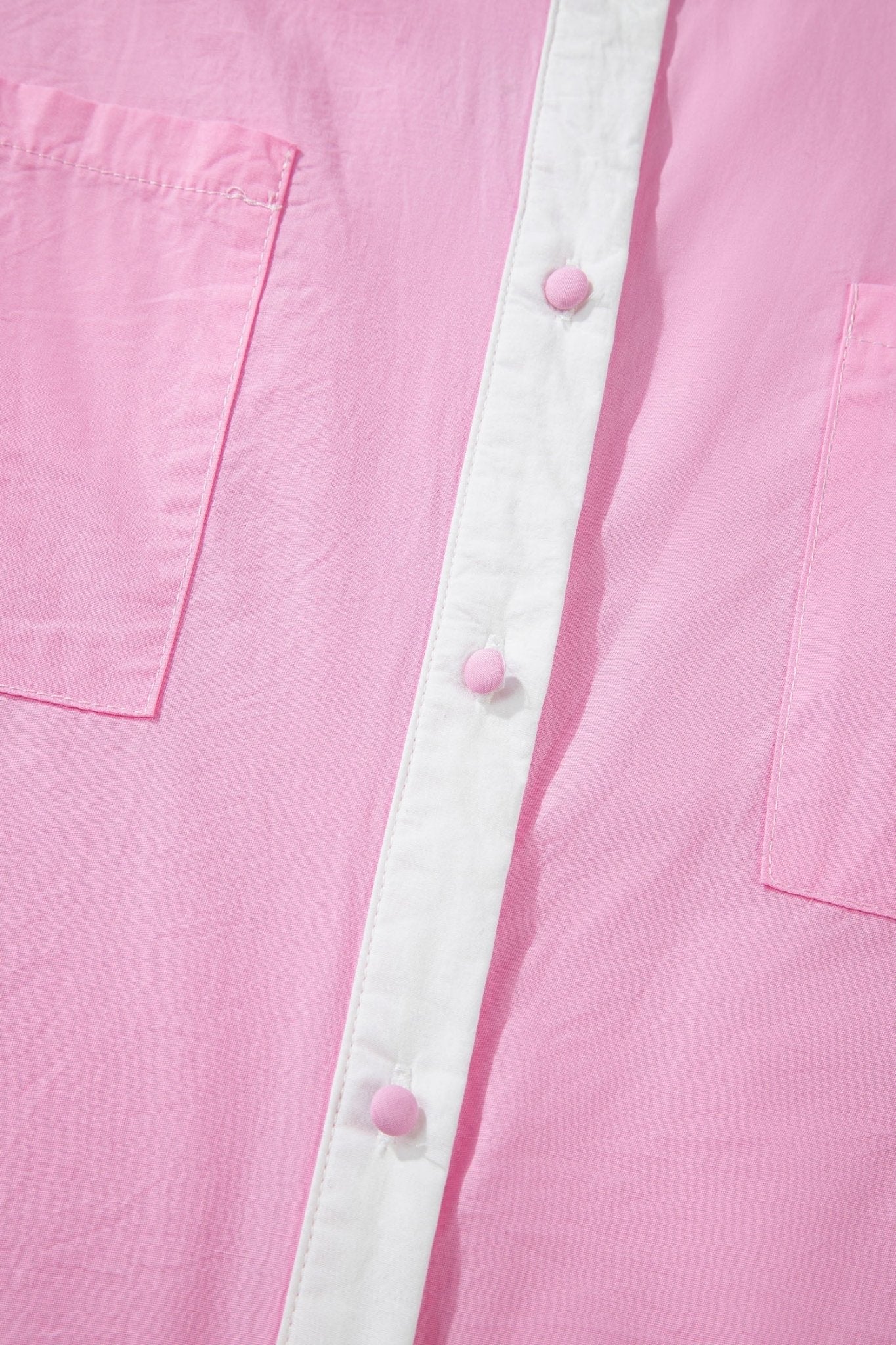 Francesca Short Sleeve Up Shirt - Hello Beautiful BoutiqueBlouses & ShirtsThreaded Pear