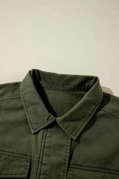 Francesca Tight Waist Collared Jacket - Hello Beautiful Boutique20% OFFThreaded Pear