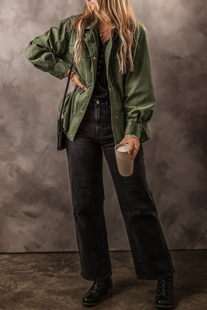 Francesca Tight Waist Collared Jacket - Hello Beautiful Boutique20% OFFThreaded Pear