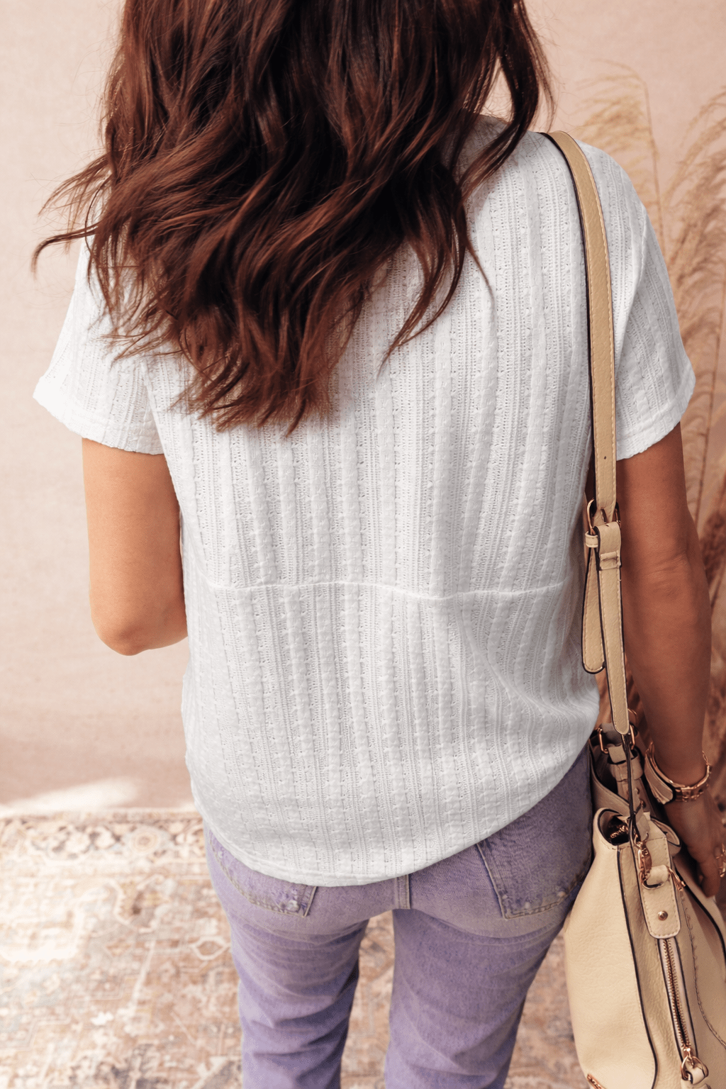 Frankie Raw Seam Henley Tee - Hello Beautiful BoutiqueTops & TeesThreaded Pear
