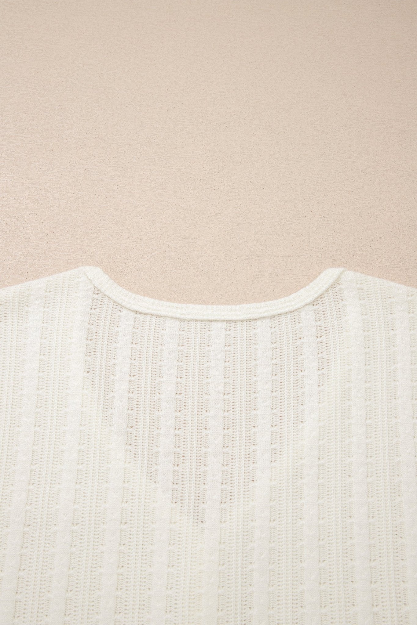 Frankie Raw Seam Henley Tee - Hello Beautiful BoutiqueTops & TeesThreaded Pear