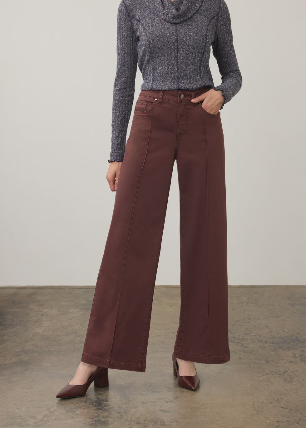 French Dressing Olivia Wide Leg Jeans - Hello Beautiful BoutiqueJeansFrench Dressing Jeans