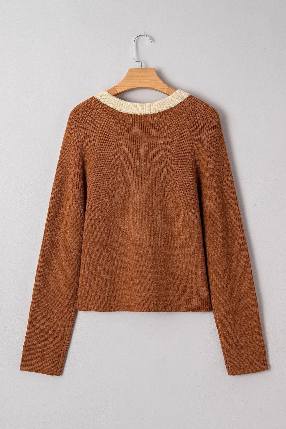 Gabriella Knit Neckline Short Cardigan - Hello Beautiful BoutiqueCardigansThreaded Pear