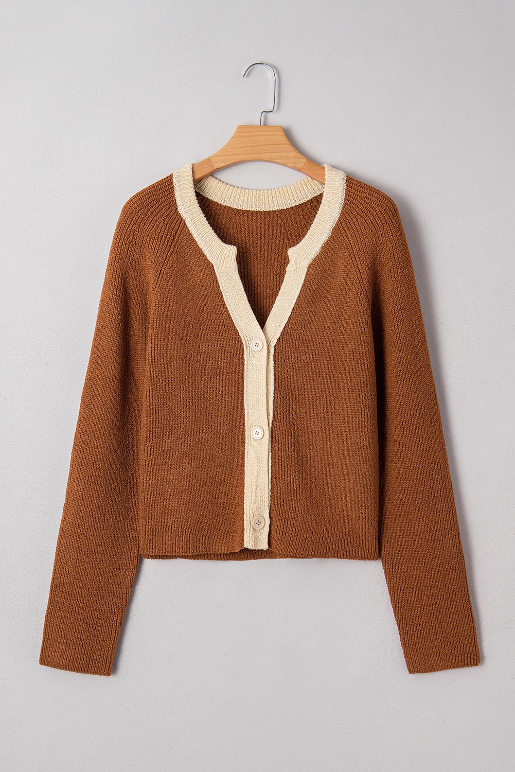 Gabriella Knit Neckline Short Cardigan - Hello Beautiful BoutiqueCardigansThreaded Pear