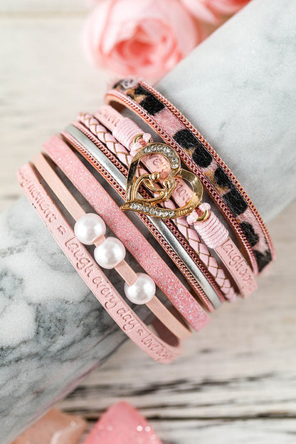Gabrielle Shaped Magnetic Buckle Bracelet - Hello Beautiful BoutiqueJewelryThreaded Pear