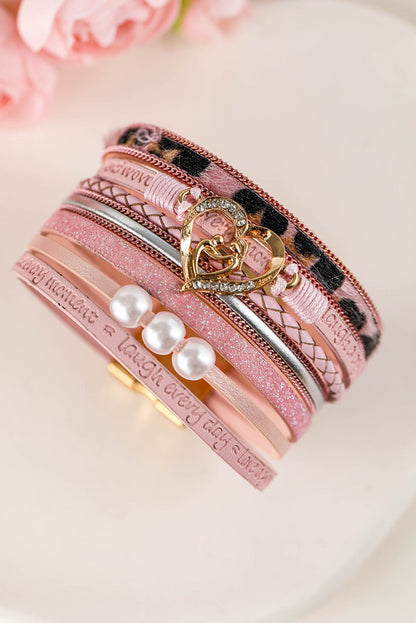 Gabrielle Shaped Magnetic Buckle Bracelet - Hello Beautiful BoutiqueJewelryThreaded Pear