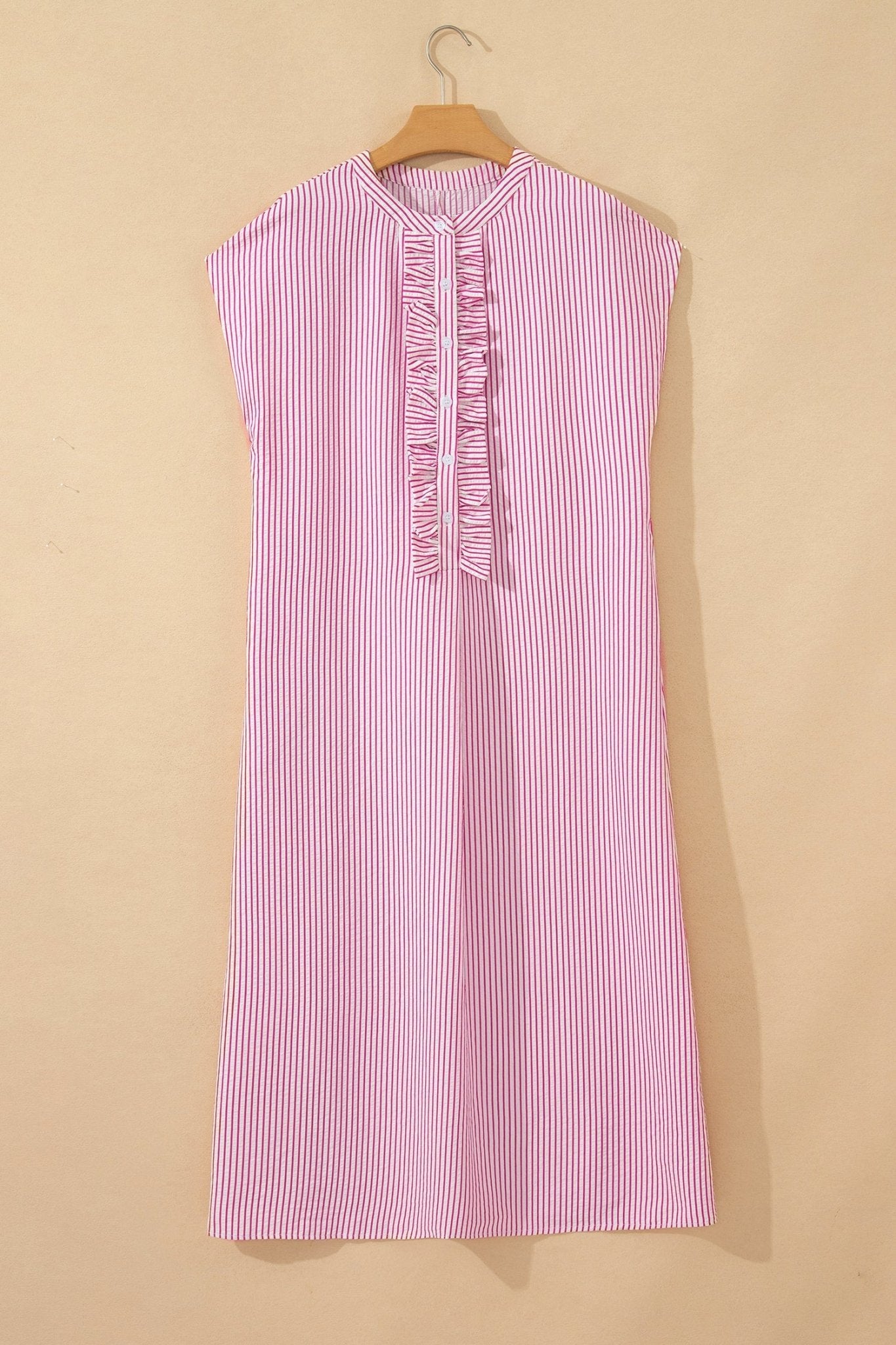 Gabrielle Short Sleeve Long Dress - Hello Beautiful BoutiqueMaxi DressesThreaded Pear