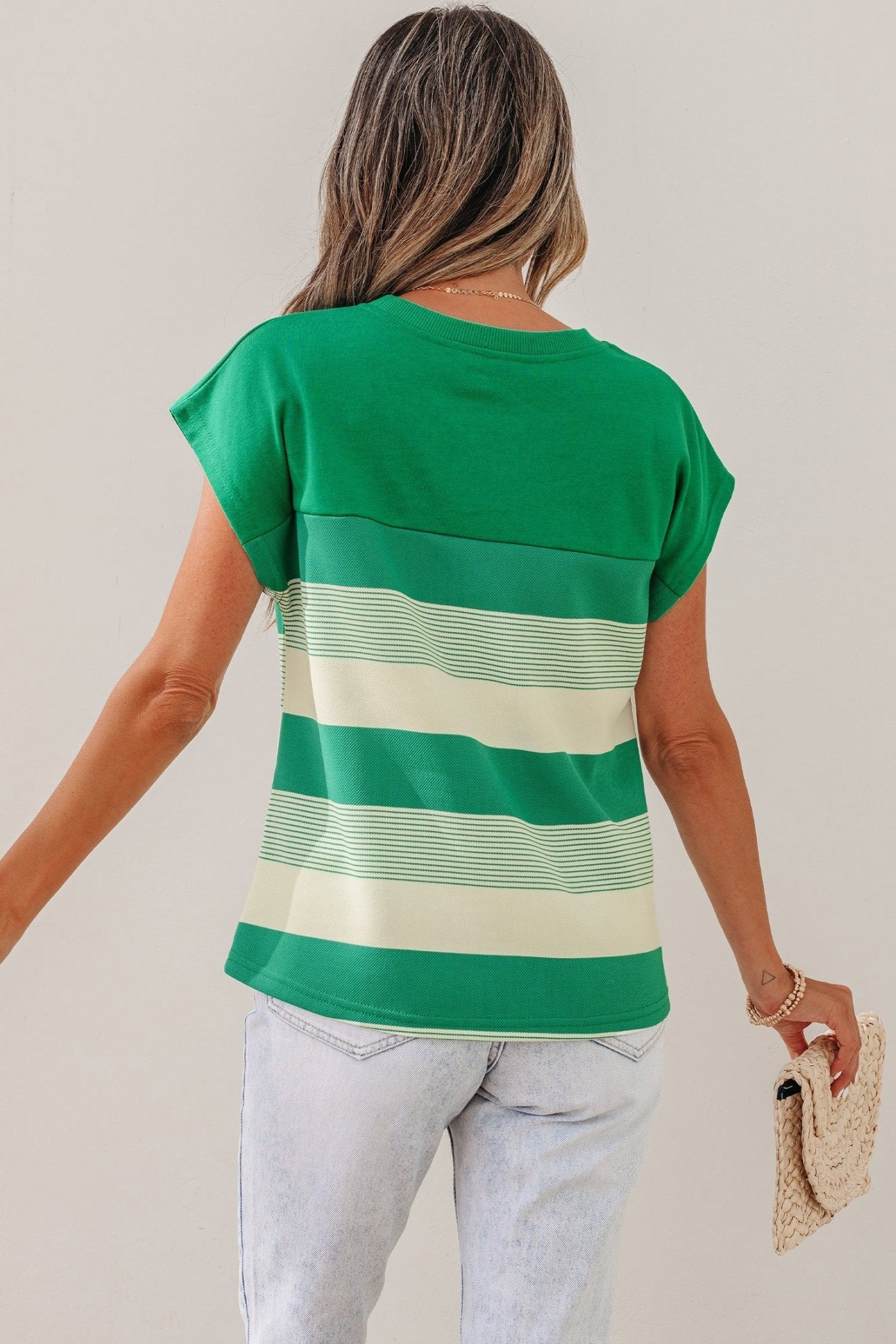 Galilea Cap Sleeve T Shirt - Hello Beautiful BoutiqueTops & TeesThreaded Pear