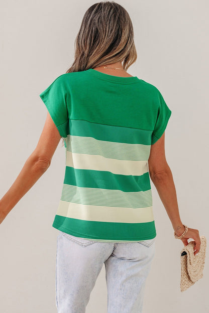 Galilea Cap Sleeve T Shirt - Hello Beautiful BoutiqueTops & TeesThreaded Pear