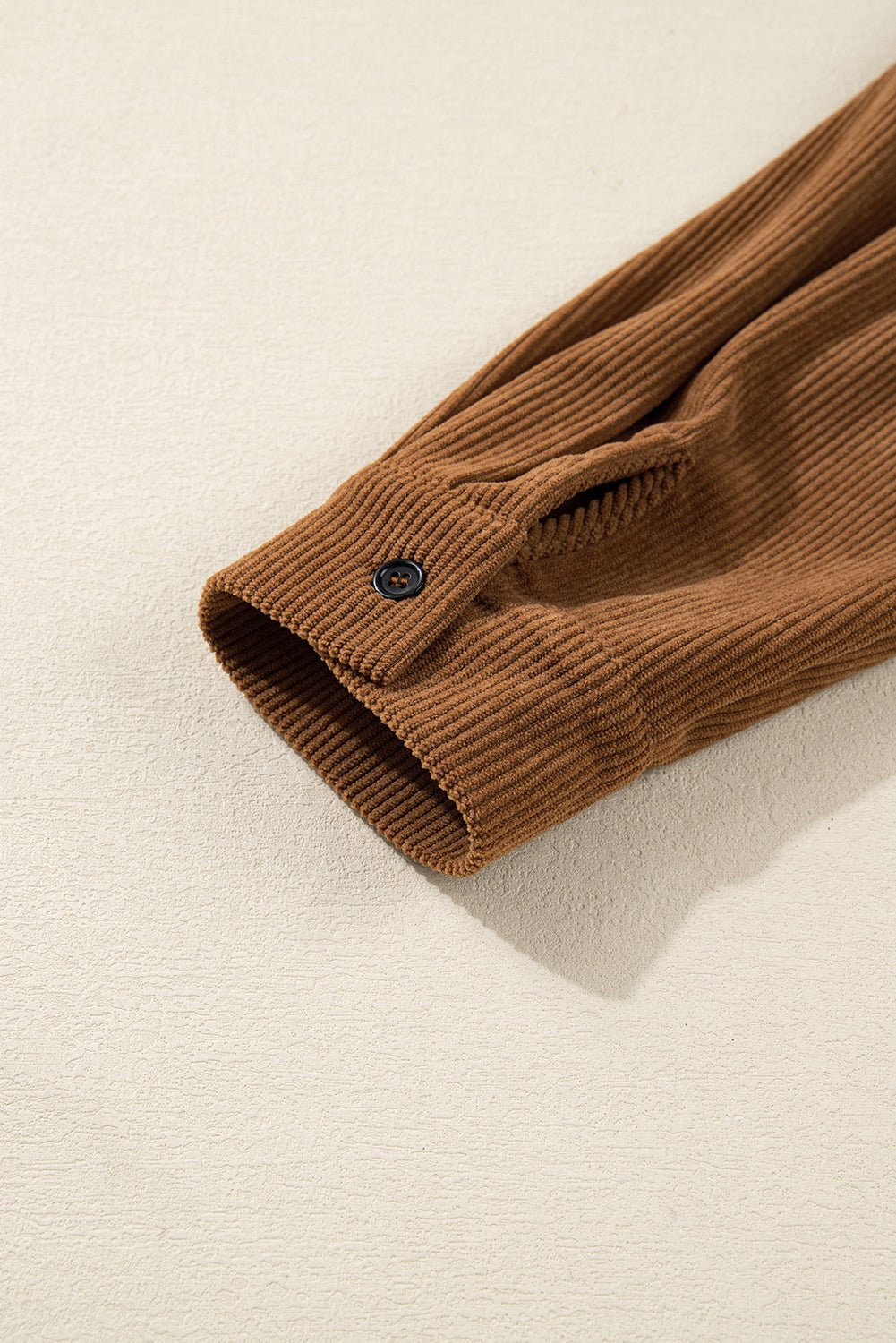 Galilea Corduroy Full Collared PLUS Shirt - Hello Beautiful BoutiquePlus Size Mini DressesThreaded Pear