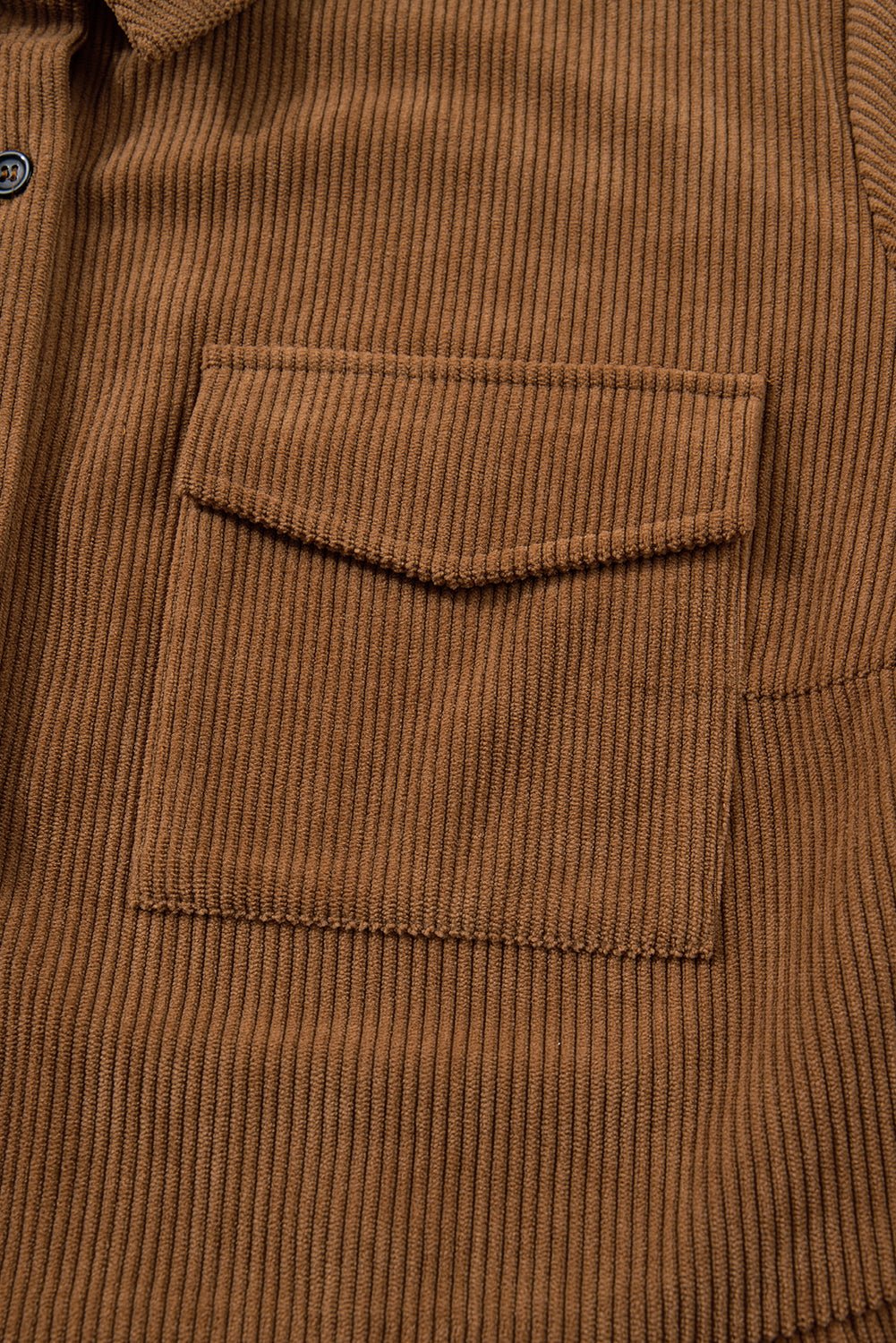 Galilea Corduroy Full Collared PLUS Shirt - Hello Beautiful BoutiquePlus Size Mini DressesThreaded Pear