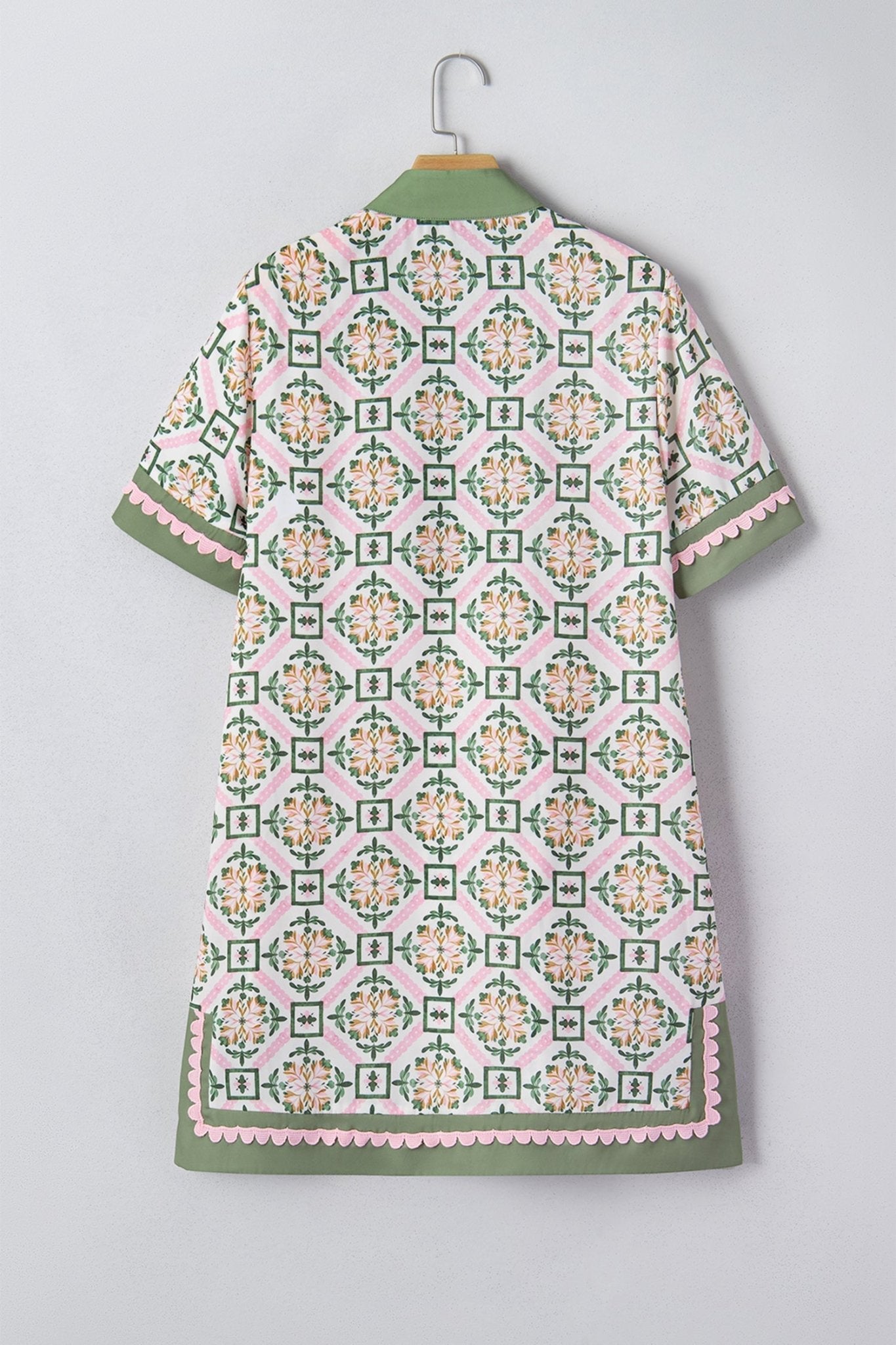 Galilea Sleeve Loose Mini Dress - Hello Beautiful BoutiqueFloral DressesThreaded Pear