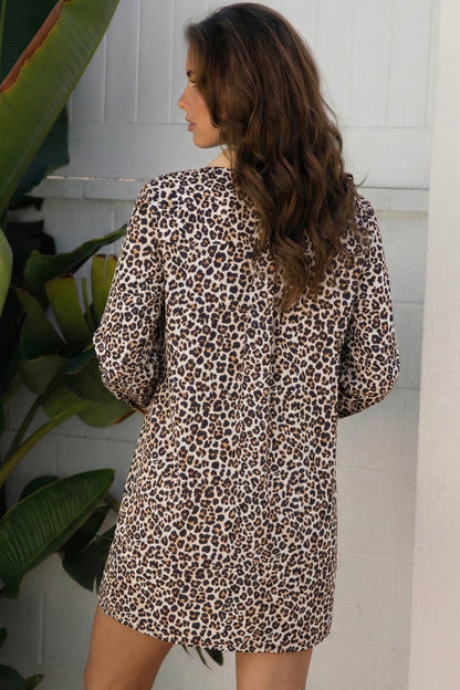 Gemma Long Sleeve Flared Dress - Hello Beautiful BoutiqueMini DressesThreaded Pear