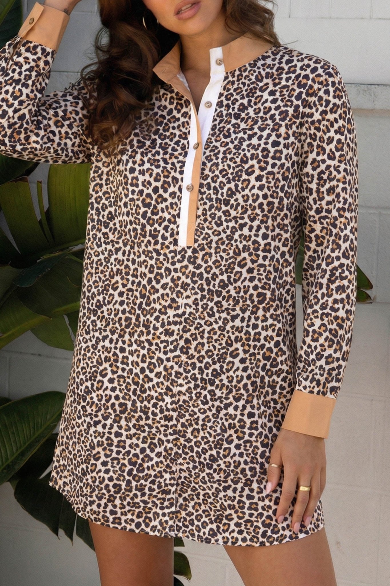 Gemma Long Sleeve Flared Dress - Hello Beautiful BoutiqueMini DressesThreaded Pear