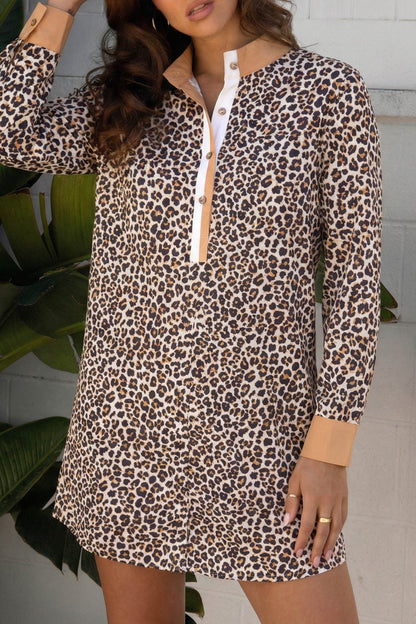 Gemma Long Sleeve Flared Dress - Hello Beautiful BoutiqueMini DressesThreaded Pear