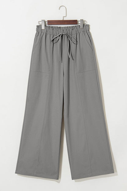Gemma Waist Casual Loose Pants - Hello Beautiful BoutiquePants & CulotteThreaded Pear
