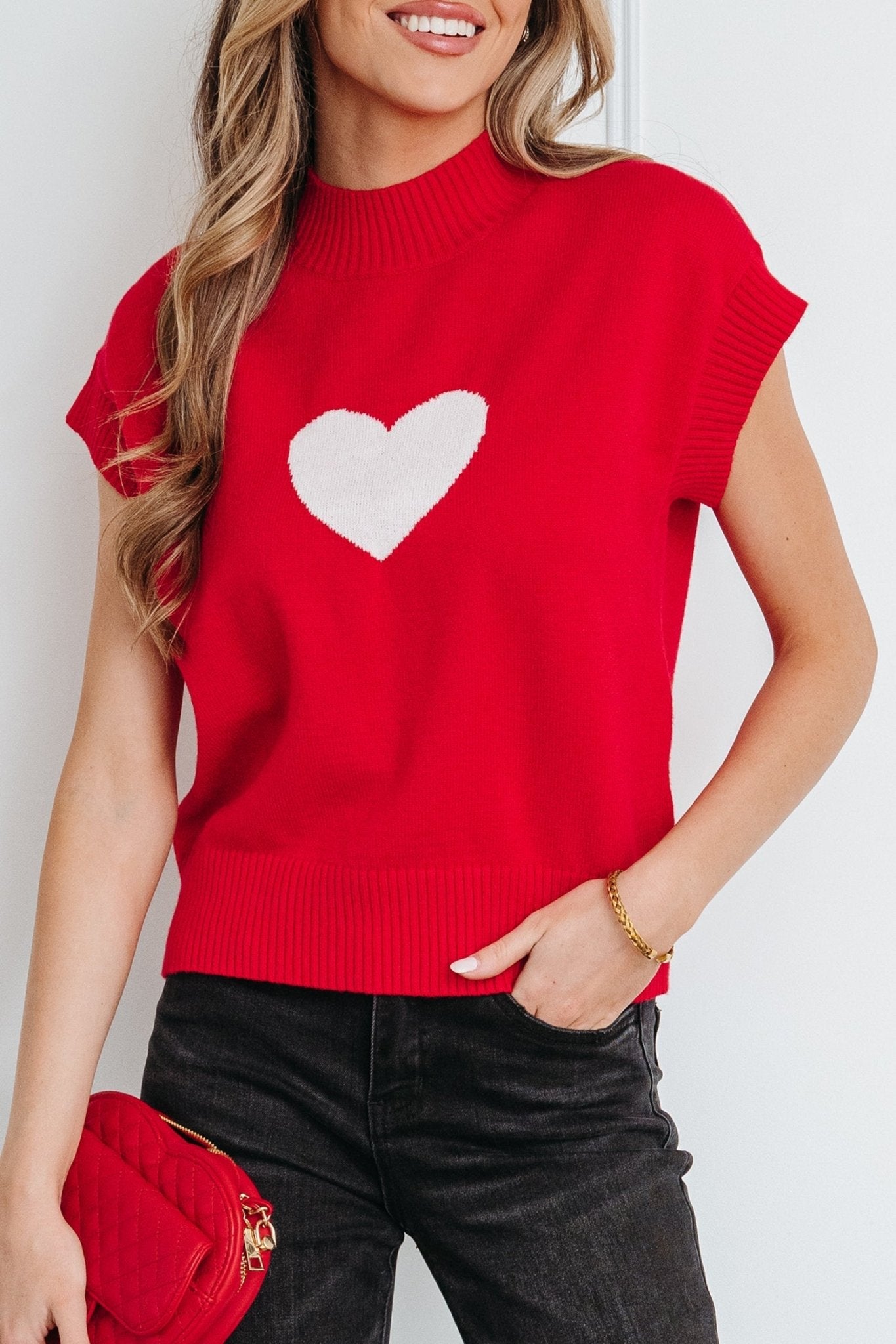 Genevieve Cropped Short Sleeve Sweater - Hello Beautiful BoutiqueShort Sleeve SweatersThreaded Pear