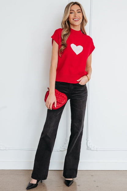 Genevieve Cropped Short Sleeve Sweater - Hello Beautiful BoutiqueShort Sleeve SweatersThreaded Pear