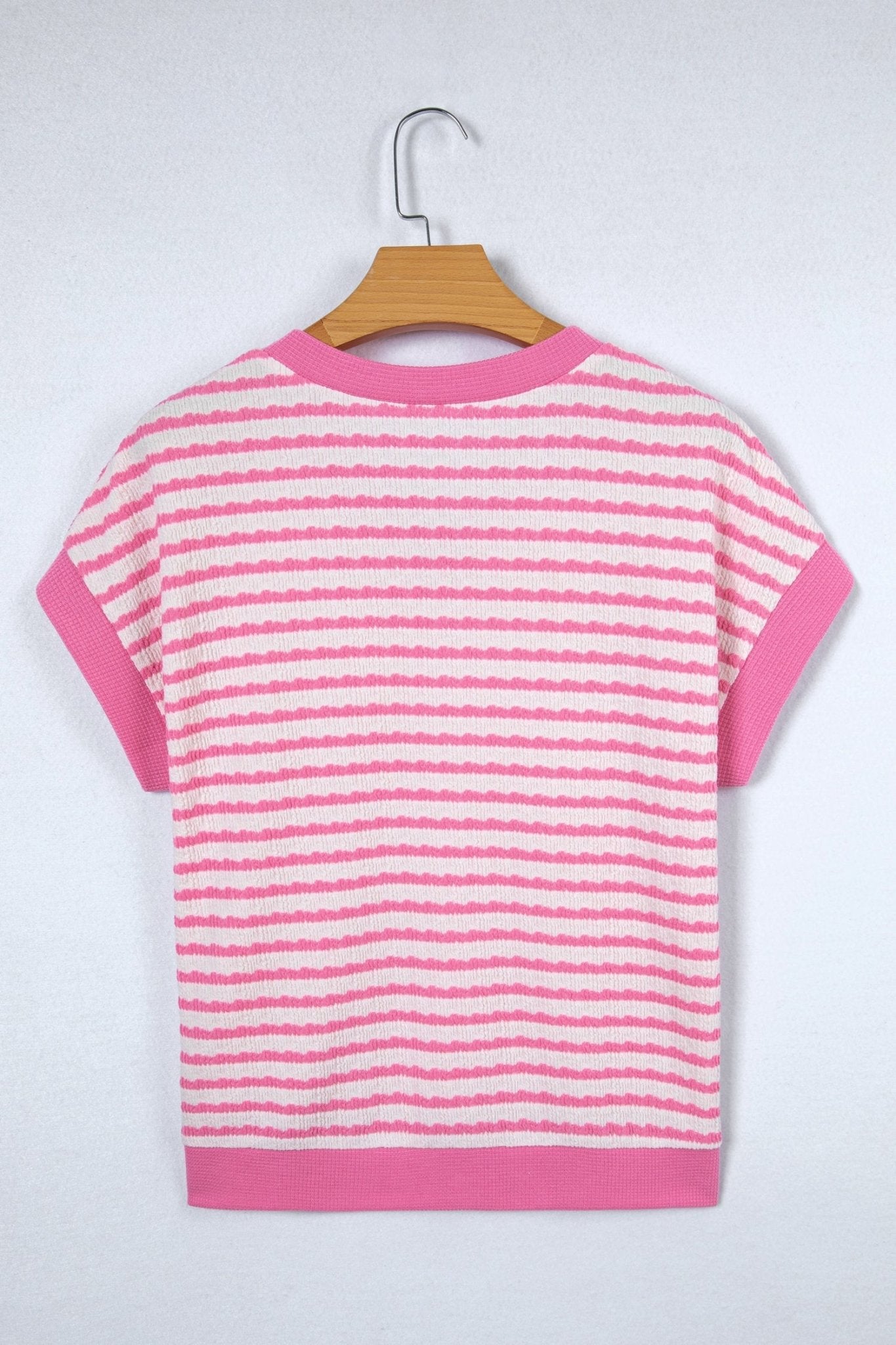 Georgia Trim Short Sleeve Top - Hello Beautiful BoutiqueTops & TeesThreaded Pear