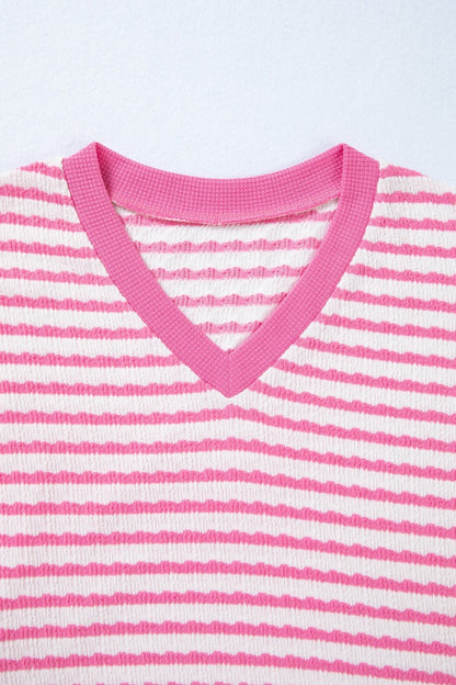 Georgia Trim Short Sleeve Top - Hello Beautiful BoutiqueTops & TeesThreaded Pear