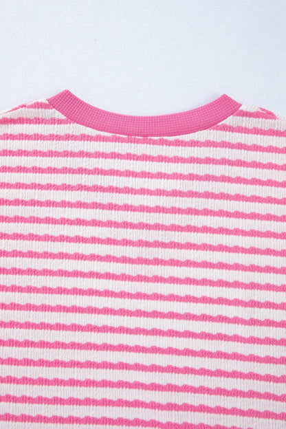 Georgia Trim Short Sleeve Top - Hello Beautiful BoutiqueTops & TeesThreaded Pear
