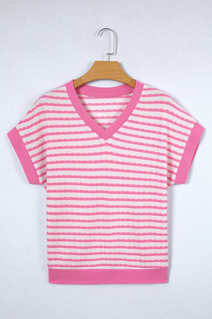Georgia Trim Short Sleeve Top - Hello Beautiful BoutiqueTops & TeesThreaded Pear