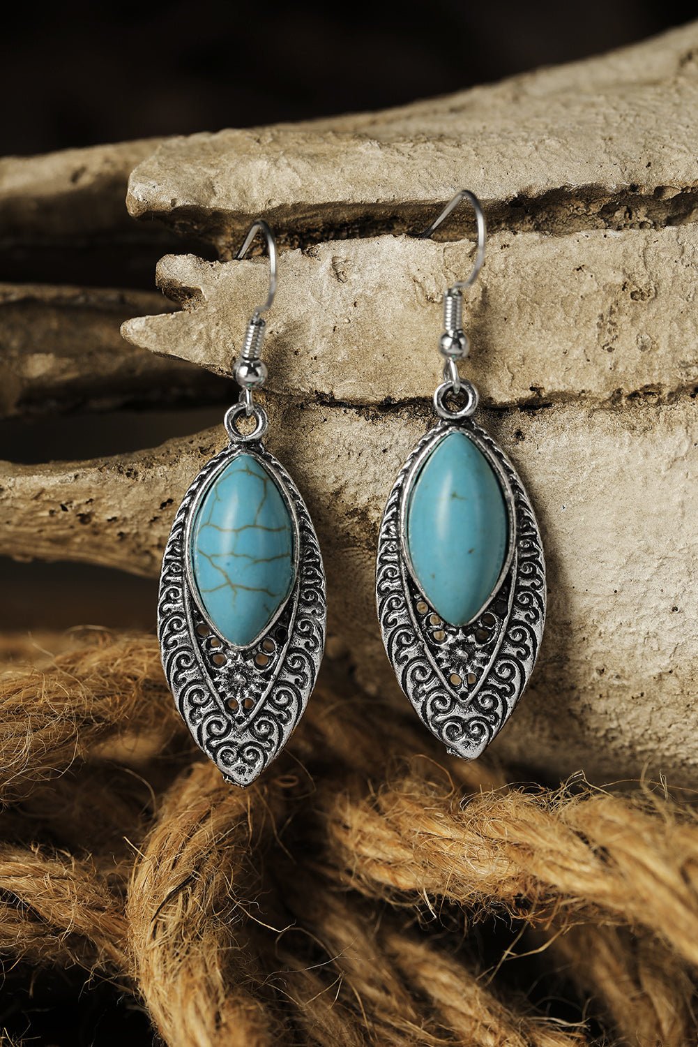 Georgina Vintage Boho arabesque Earring - Hello Beautiful BoutiqueJewelryThreaded Pear