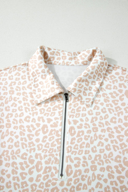 Giana Zip Polo Top Set - Hello Beautiful BoutiqueShort SetsThreaded Pear