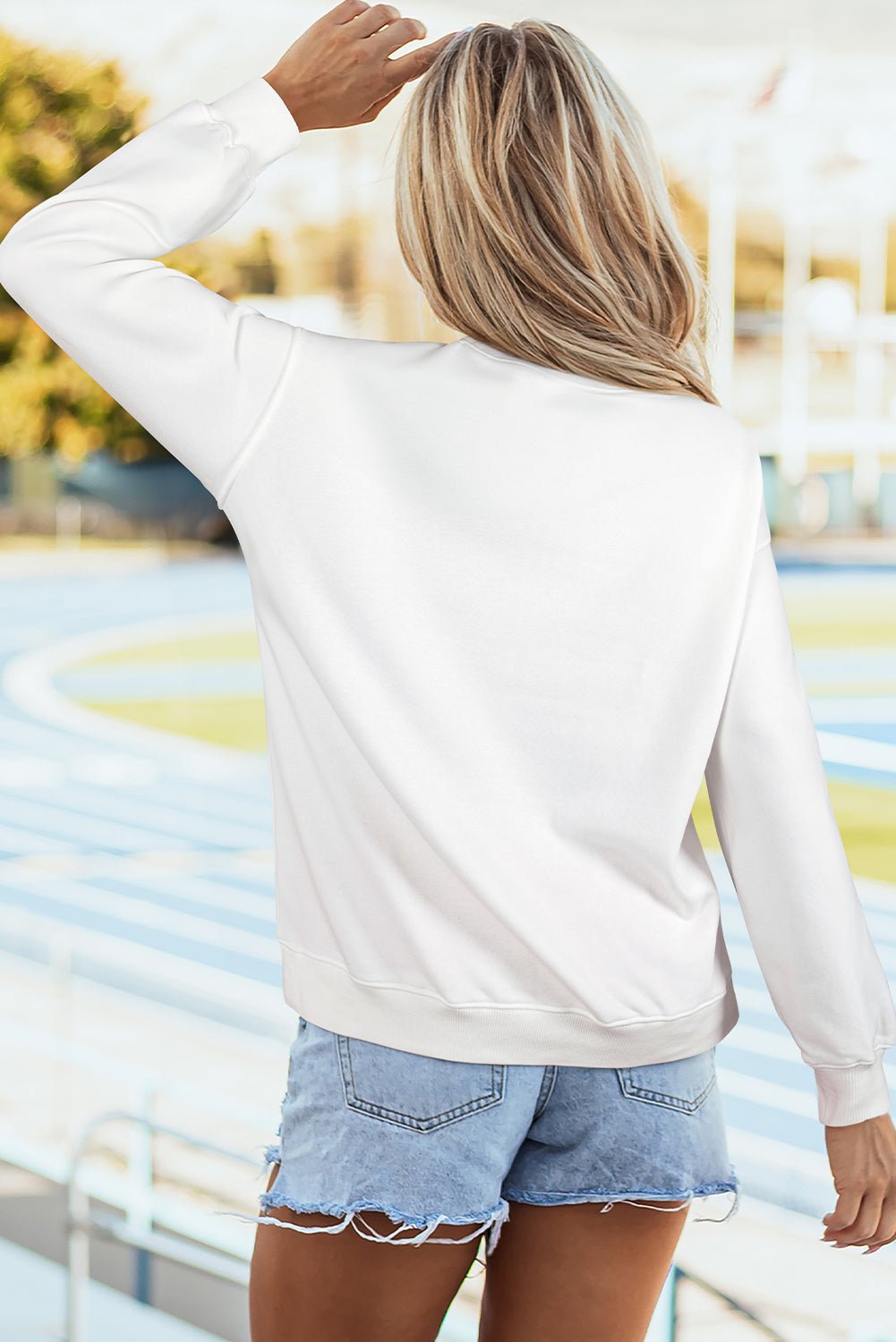 Gianna Drop Shoulder Loose Sweatshirt - Hello Beautiful Boutique20% OFFThreaded Pear