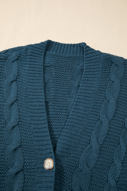 Gianna Knit Front Baggy Cardigan - Hello Beautiful BoutiqueCardigansThreaded Pear